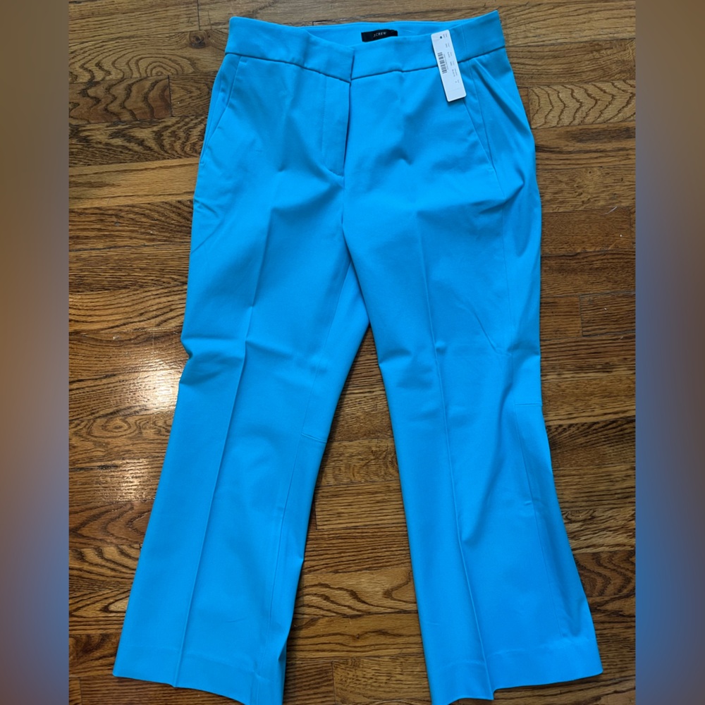 J. Crew Vibrant Blue Trousers NWT